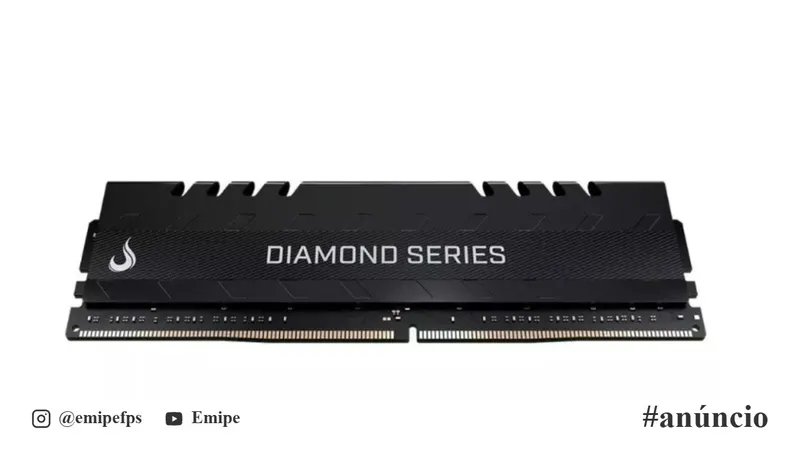 Memória DDR4 Rise Mode Diamond Series em promoção