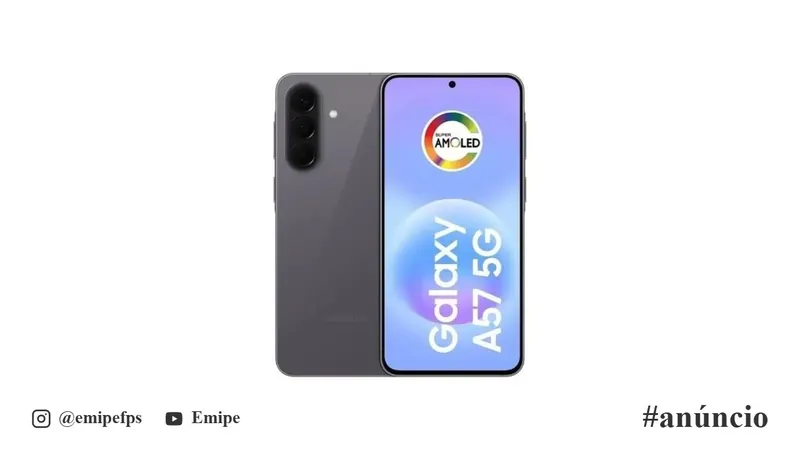 Galaxy A57 em promoção