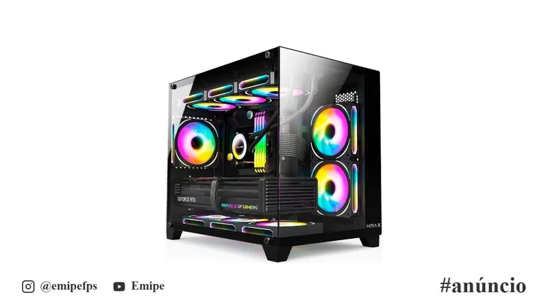 Gabinete Hyrax Hgb730 Mini Tower M-atx em promoção