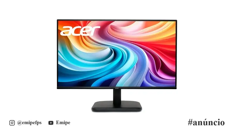Monitor Acer Ek241y Gbi 23.8 em promoção