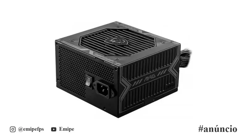 Fonte ATX MSI 650W MAG 2.4 em promoção