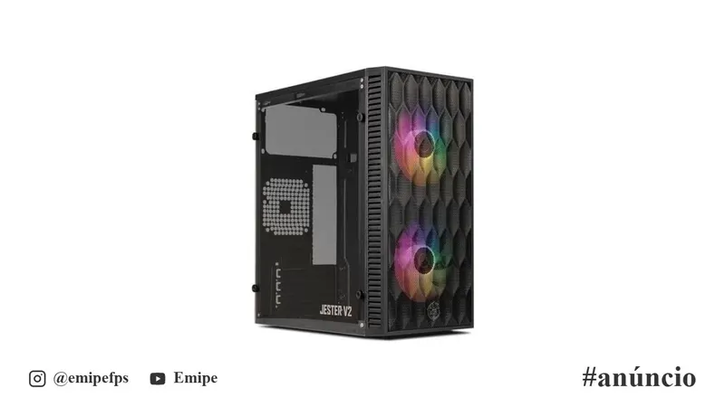 Gabinete Tgt Jester V2 Rainbow em promoção
