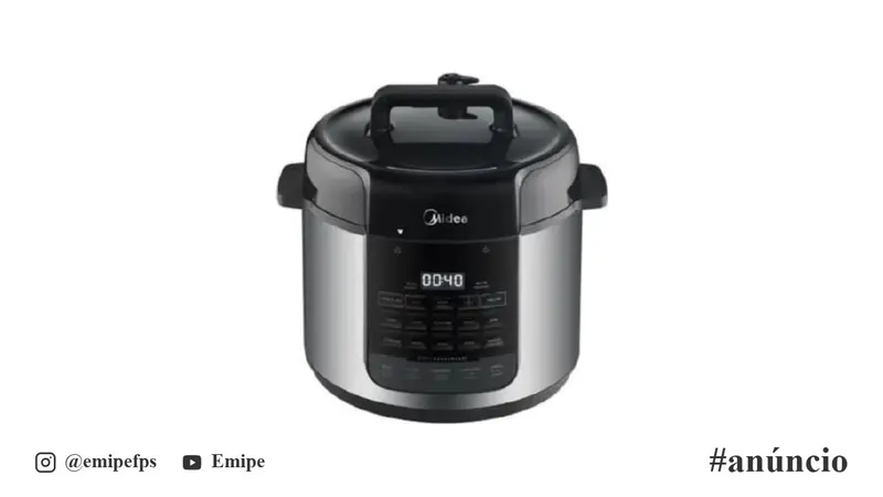 Panela de Pressão Elétrica 5L NutriPro em promoção