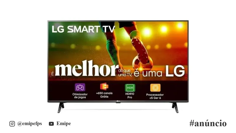 Smart Tv Lg 43Full Hd em promoção