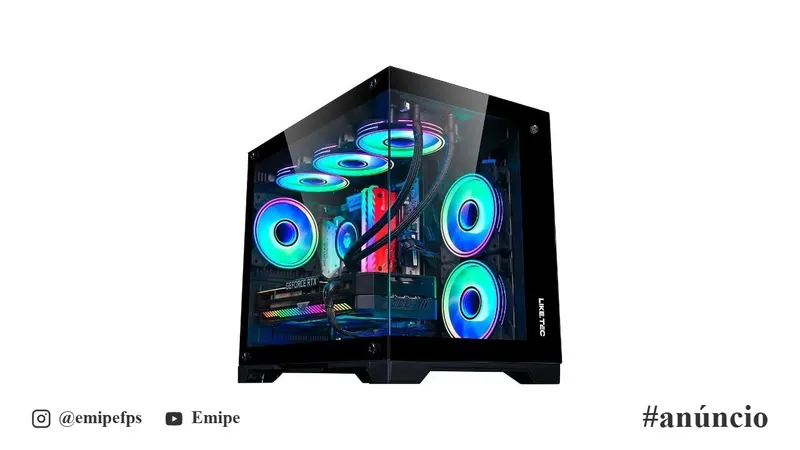 Gabinete Liketec Mad Rock Mini Tower em promoção