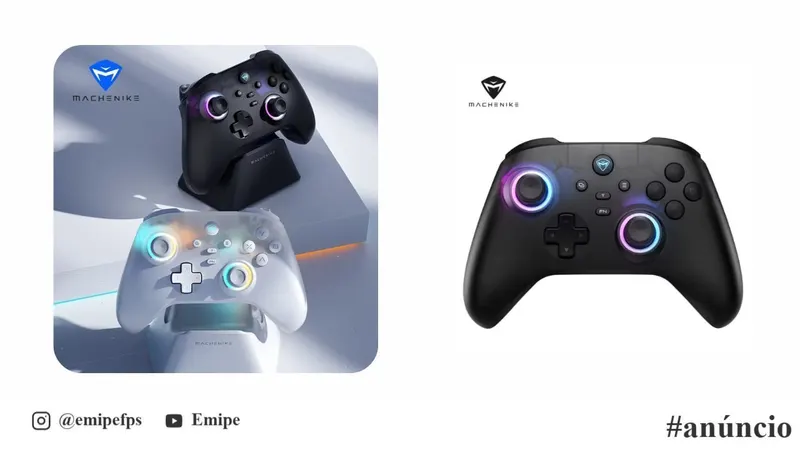Controle Machenike G3 V2 com Dock em promoção
