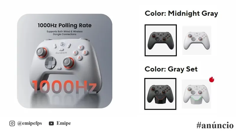 Controle GameSir Nova Lite 2 em promoção
