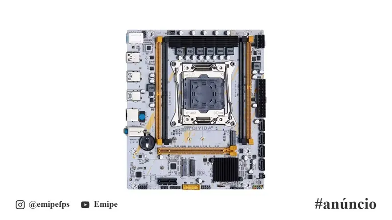 Placa-Mãe Qiyida X99 K9S em promoção