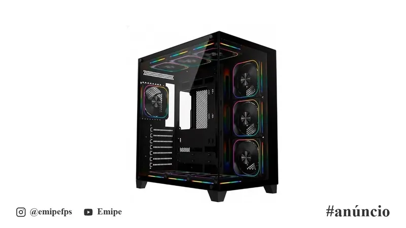 Gabinete Liketec Zeus V3 em promoção