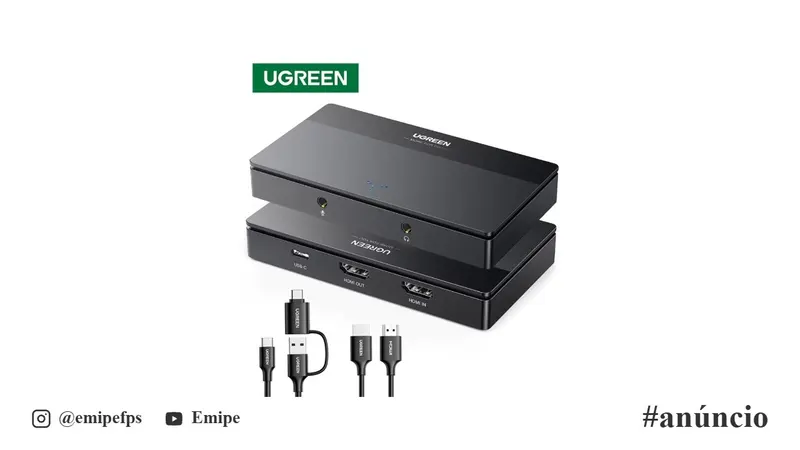 Placa de Captura de Vídeo Ugreen em promoção
