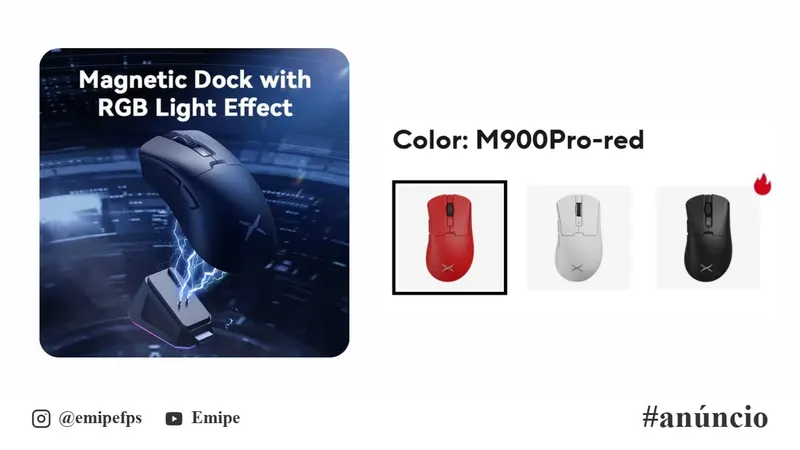 Mouse Delux M900 Pro em promoção