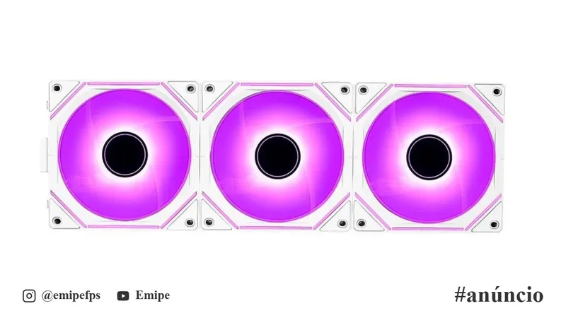 com 3 Ventoinhas Rise Mode Magneto em promoção