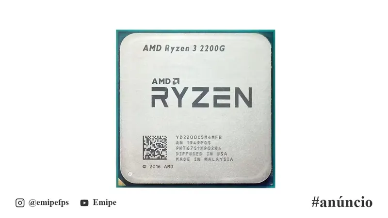 Processador AMD Ryzen 3 2200G Usado, R3 2200G, 4 Núcleos, 4 Threads, 65W, 14nm, Zen, Soquete AM4 em promoção na AliExpress