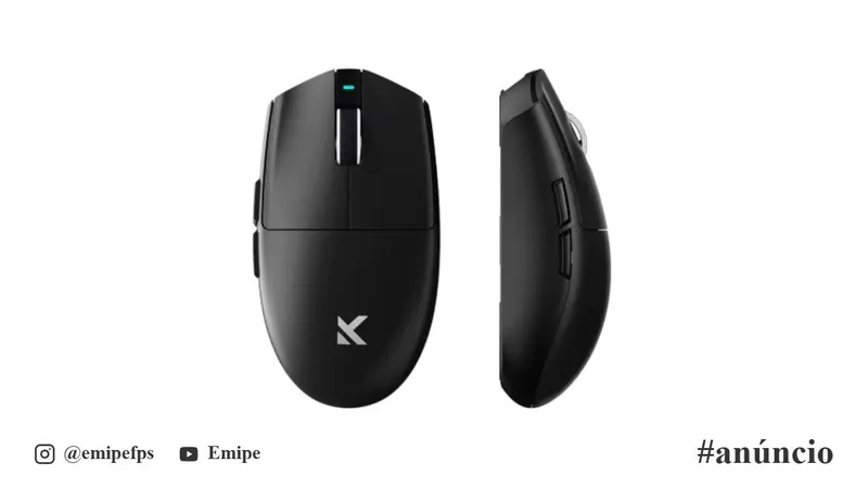 Mouse Mchose G3 V2 PAW3311 Wireless em promoção
