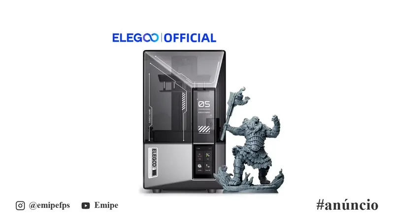 Impressora 3D de Resina Elegoo Mars em promoção