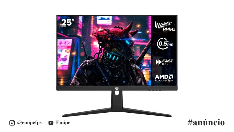 Haiz Monitor 25 1920x1080 Adaptive Sync em promoção