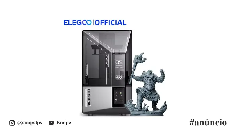 Impressora 3D de Resina Elegoo Mars 5 Ultra 9K em promoção na AliExpress
