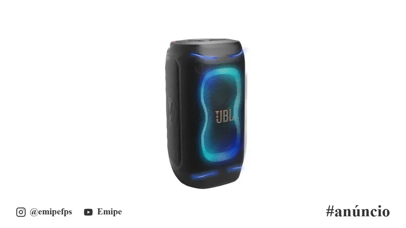 Caixa de Som JBL Amplificada PartyBox Club 120 200W em promoção na Shopee