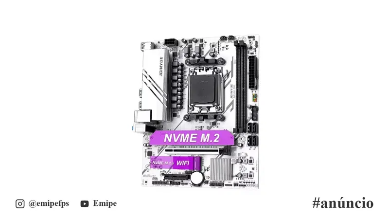 Placa-Mãe Jginyue B650M PRO AM5 DDR5 em promoção