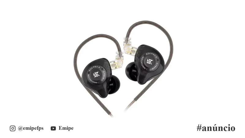 Fone de Ouvido KZ EDX Pro em promoção