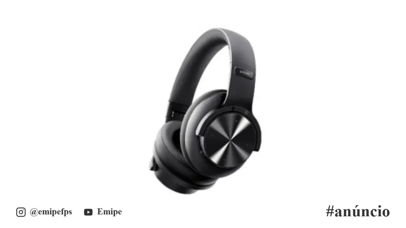 Fone de Ouvido Picun B8, 120h de Duração, Bluetooth 5.3, 1000mAh, 40mm HiFi, com ou sem Fio, Headset em promoção na AliExpress