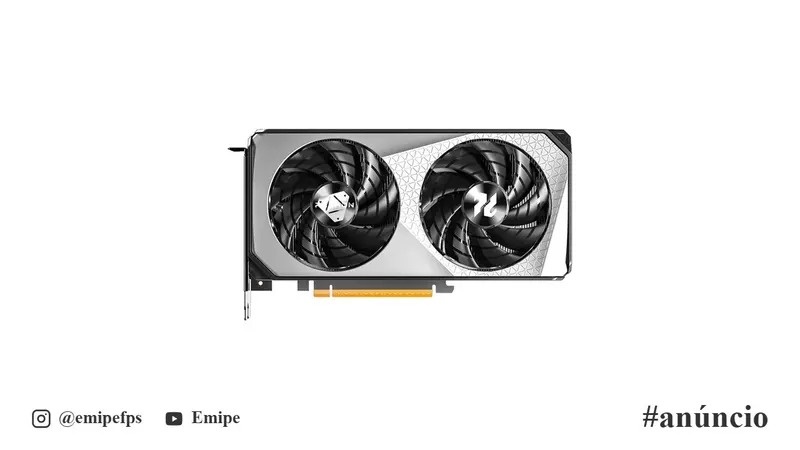Placa de Vídeo PELADN RTX 5060, 8GB, GDDR7, 128-bit, RTX 5060 8GD7 ARMOUR em promoção na Shopee