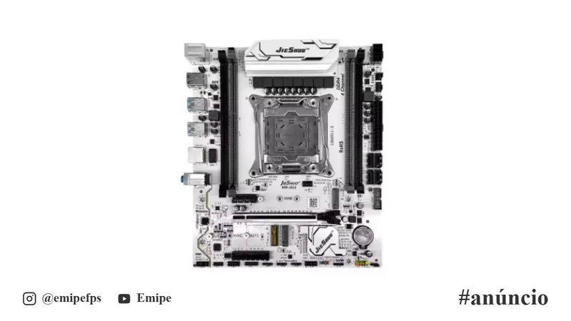 Kit X99 Jieshuo X99 JS12 + Xeon E5 2680 V3 + 16GB DDR4, Chipset C612, Quad Channel ARGB em promoção na AliExpress