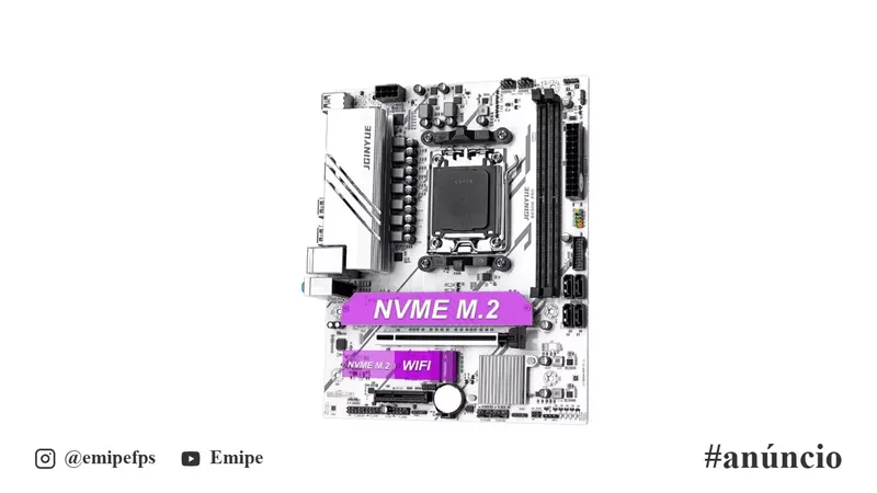 B650M PRO Jginyue Placa-Mãe AM5 DDR5 White Branca em promoção na AliExpress