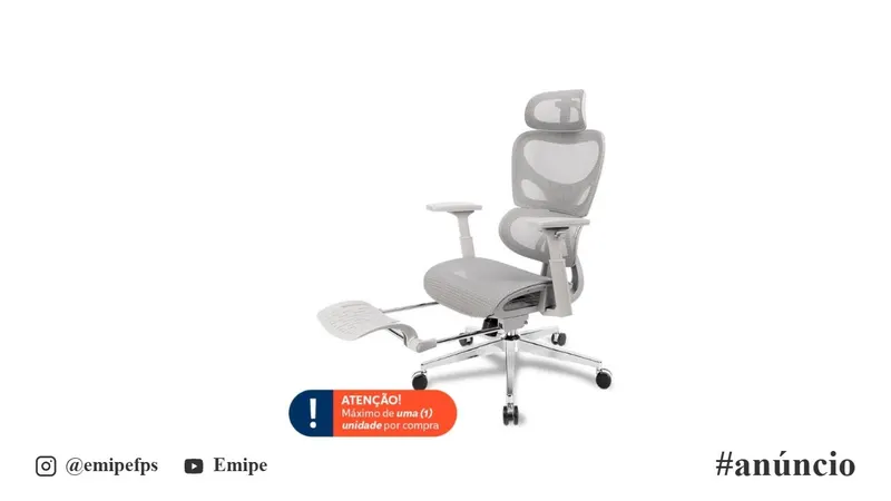 Cadeira de Escritório Zinnia Montreal SL, Cinza, Tecido Respirável Mesh, ZNO-MNTSL-BL03 em promoção na Shopee