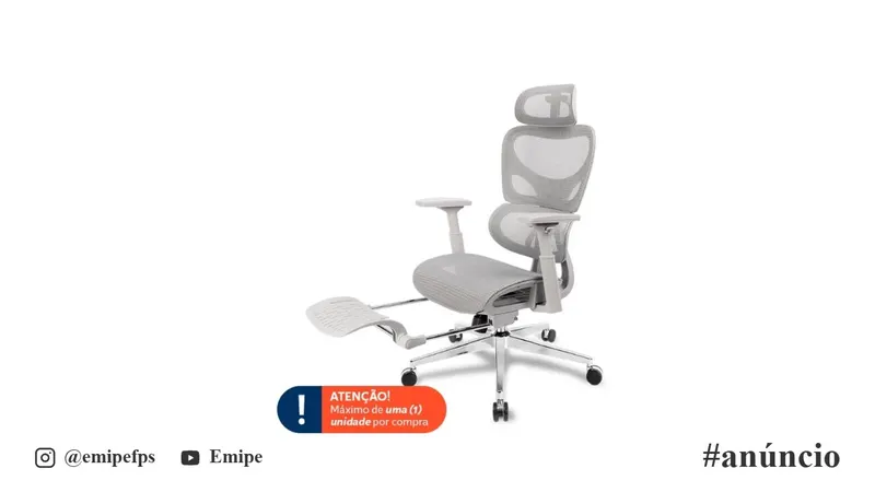 Cadeira de Escritório Zinnia Montreal SL, Cinza, Tecido Respirável Mesh, ZNO-MNTSL-BL03 em promoção na Shopee