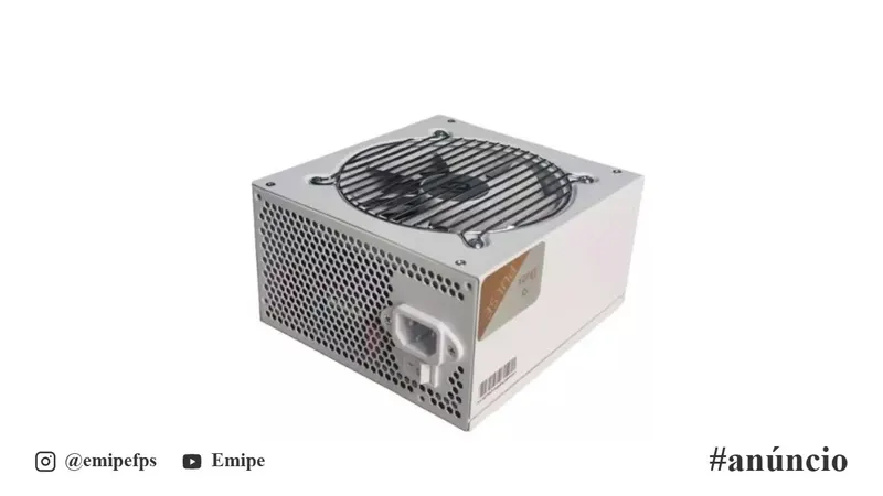 Fonte de Alimentação Duex Pulse White 1000W DXFOPRO1000WG3W em promoção na Shopee