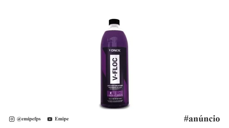 V-Floc 1.5L Shampoo Automotivo Concentrado Vonixx em promoção na Shopee