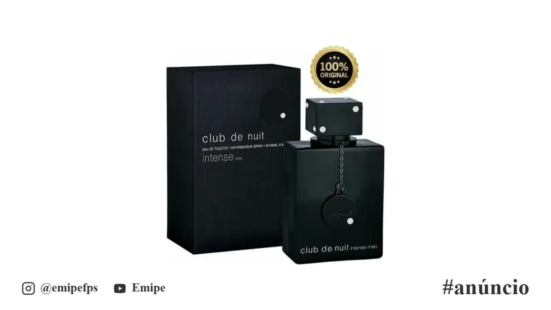 Perfume Club De Nuit Intense Da Armaf Edt 105ml Masculino em promoção na Mercado Livre