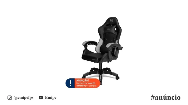 Cadeira Gamer TGT Heron M, Preto, TGT-HRM-BK02 em promoção na Shopee