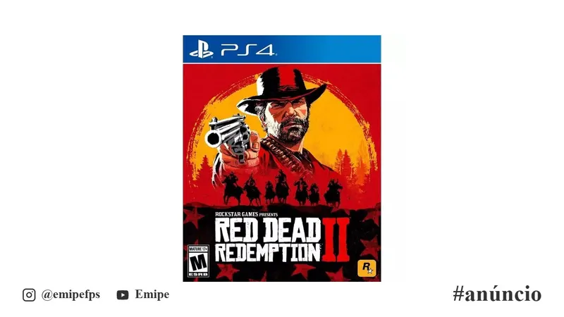 Red Dead Redemption 2, PS4, Mídia Física em promoção na Shopee