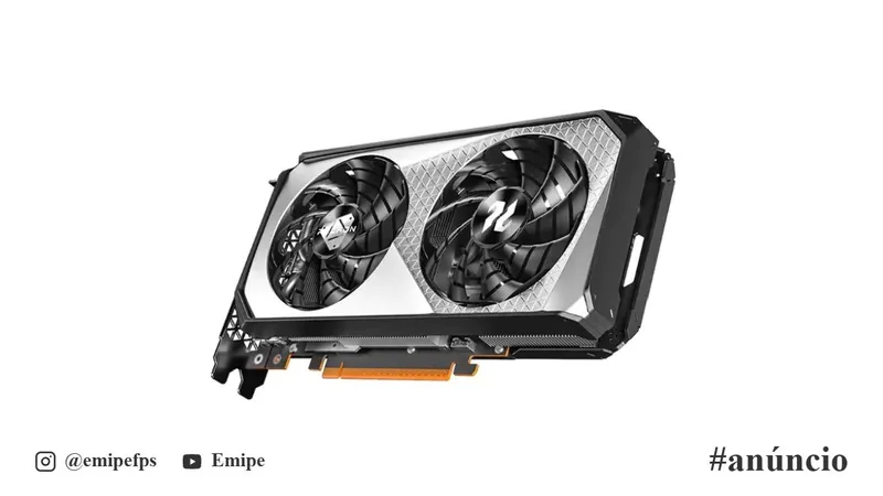 Placa de Vídeo PELADN RTX 5060, 8GB, GDDR7, 128-bit, RTX 5060 8GD7 ARMOUR em promoção na Shopee