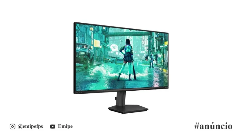 Monitor Philips Gamer Evnia 24 LED, 24M2N3200NF/57, IPS, HDMI, DisplayPort, VESA, 144Hz, 0.5ms em promoção na Shopee
