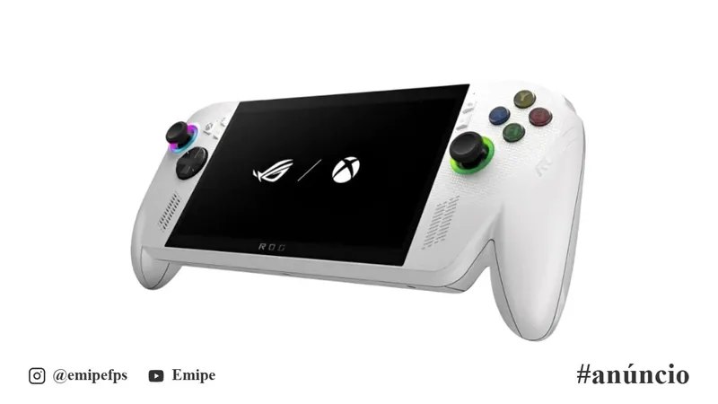 Console Portátil ASUS ROG Xbox Ally Z2 A, 512GB, Gardenia White em promoção na Shopee