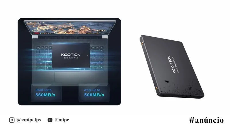 Kootion SSD SATA III 3 2,5 Polegadas 240GB 256GB 480GB 512GB 1TB em promoção na AliExpress