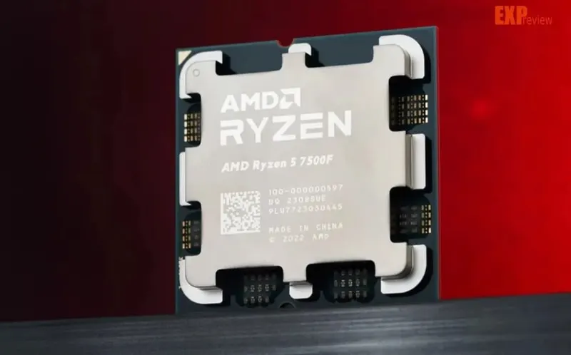 Processador AMD Ryzen 5 7500F, (4GHz Max Turbo), Cache 99MB, 6 Núcleos, 12 Threads, AM5, Sem Vídeo Integrado em promoção na Shopee