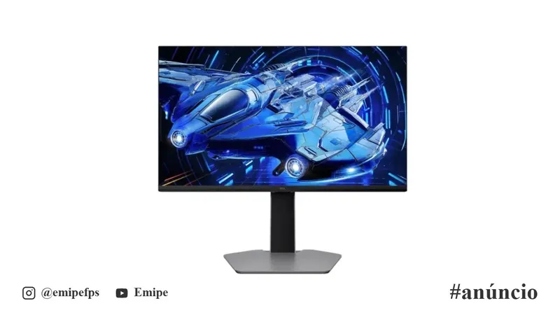 Monitor Gamer TCL 25" FHD QD-Mini LED 300Hz HDR10 FreeSync com Ajuste de Altura, DisplayPort, 25G64 em promoção na Shopee
