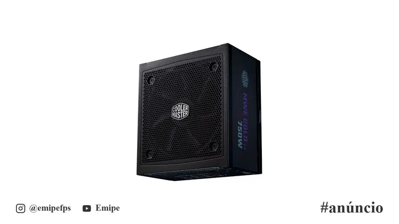 Fonte Cooler Master ATX 3.1 750W MWE Gold 750 V3 PFC Ativo 80 Plus Gold sem Cabo em promoção na Shopee