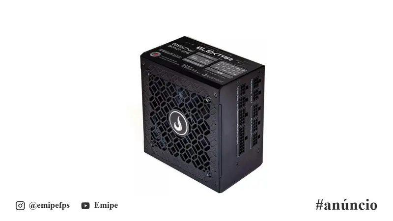 Fonte Gamer Rise Mode Elektra, 650W, Bronze, Full Modular, PFC Ativo, Preto, RM-PSU-ELKM-650-B em promoção na Shopee