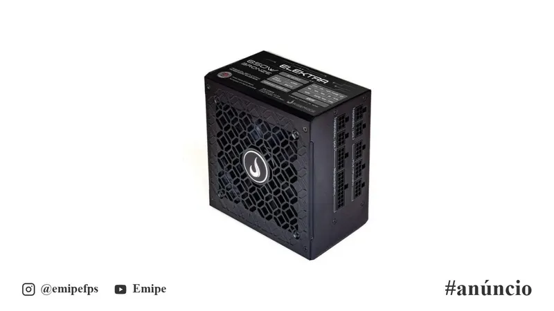 Fonte Gamer Rise Mode Elektra 650W Bronze Full Modular PFC em promoção na Mercado Livre