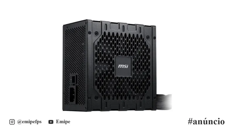 Fonte MSI MAG BN65A, 650W, 80 Plus Bronze, PFC Ativo, com Cabo, Preto, MAG BN65A em promoção na Shopee