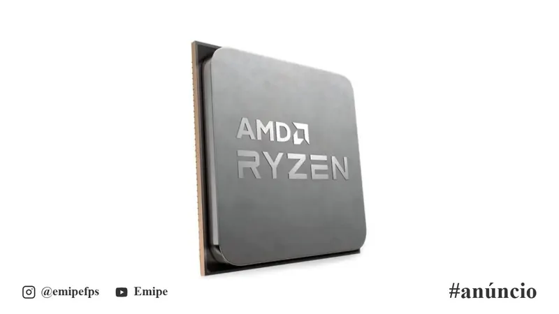 Processador AMD Ryzen 5 5600 AM4 6 Núcleos 12 Threads em promoção na Shopee
