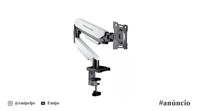 Suporte Articulado para Monitor Nbjohson GS-MRZ05, 13" a 32", Branco, NB-GS-MRZ05-WH em promoção na Shopee