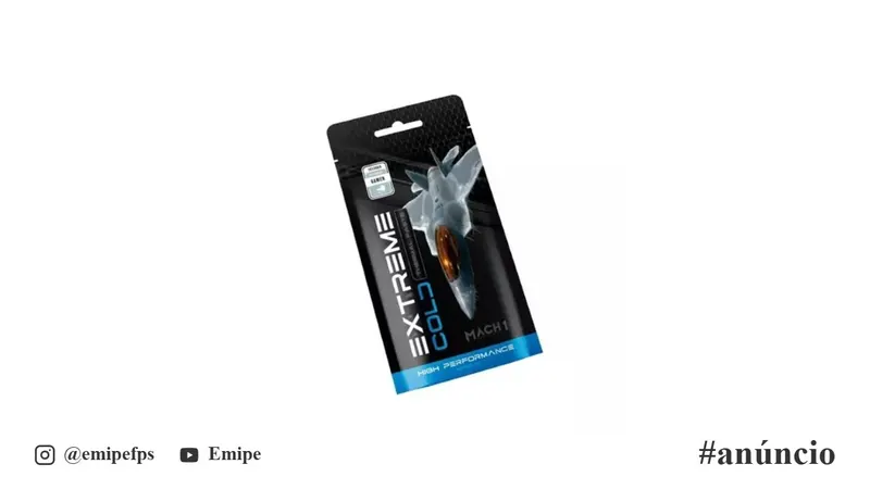 Pasta Térmica Mach1 Extreme Cold - 400 em promoção na Shopee