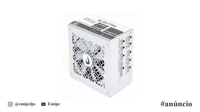 Fonte Gamer Rise Mode Elektra, 650W, Bronze, Full Modular, PFC Ativo, Branco, RM-PSU-ELKM-650-W em promoção na Shopee
