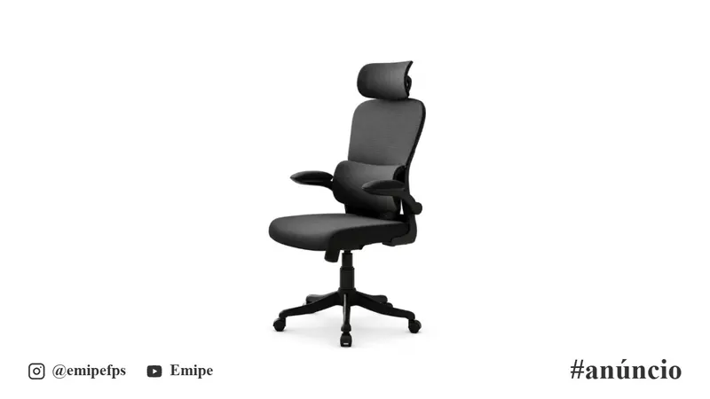 Cadeira de Escritório Ergonômica LuvinCo Genebra B500 G500 Executiva Suporte Lombar Tela Mesh 200kg em promoção na Shopee